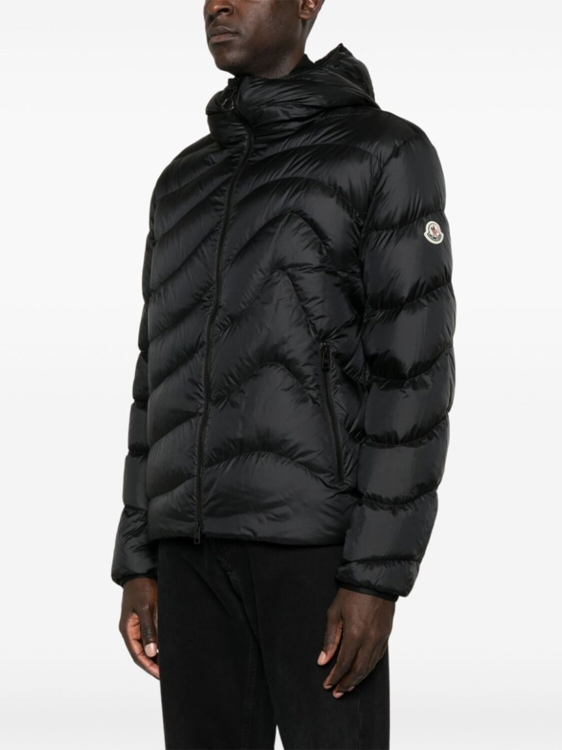 Moncler куртка Zephyros, черный — фото 2