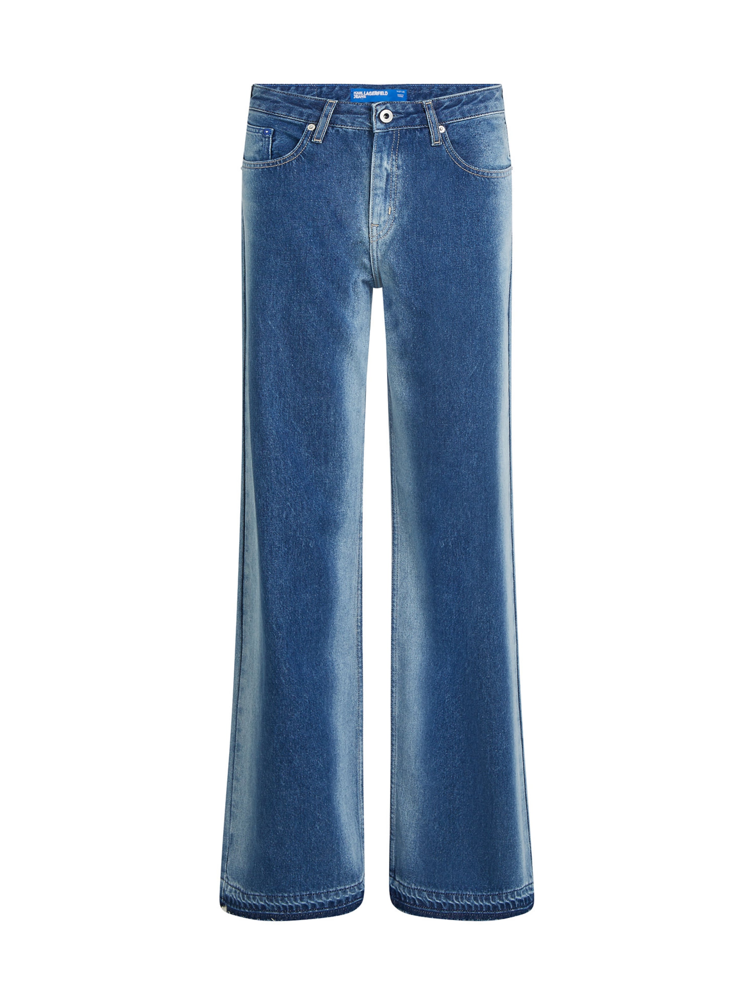 

KARL LAGERFELD JEANS Джинсы свободного кроя в синем цвете