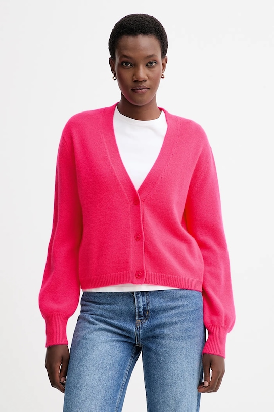 

Кашемировый кардиган From Future, розовый