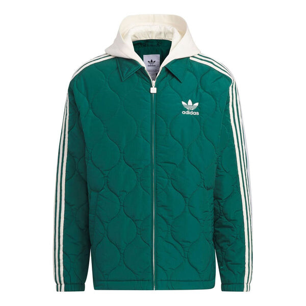 

Куртка оригиналы классическая спортивная куртка азиатские размеры Adidas, зеленый