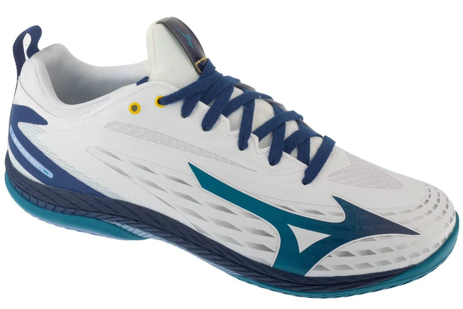 Теннисные кроссовки, шнуровка, Mizuno, белый