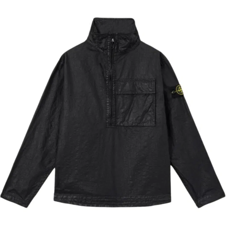 Утепленная рубашка Comfort-Fit STONE ISLAND, Black