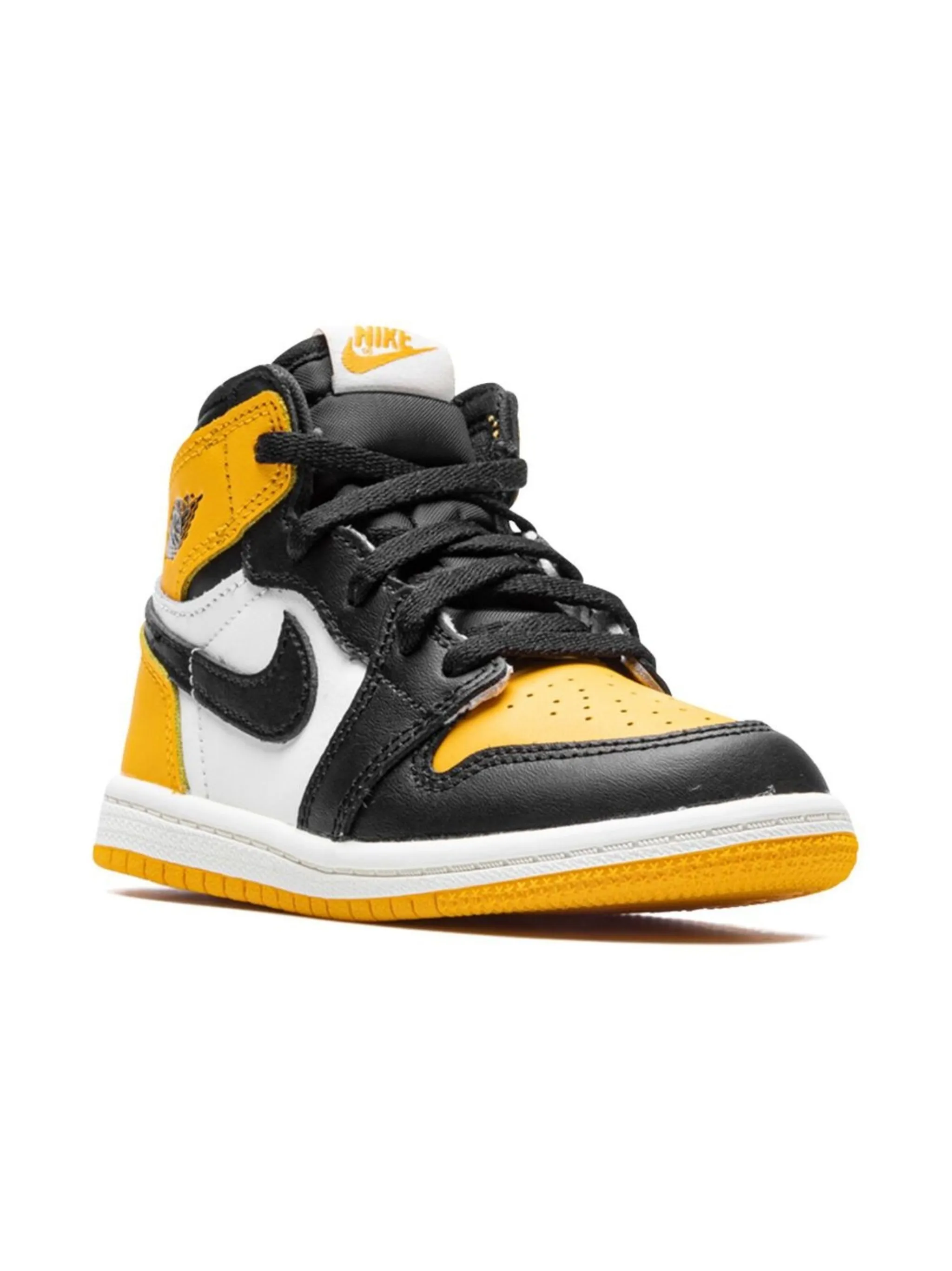 Кроссовки Air Jordan 1 Retro High Jordan Kids, черный — фото 3