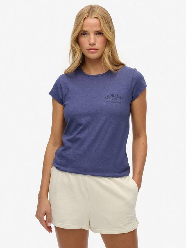 

Футболка Athletic Essential Slub Superdry, Mariner Navy