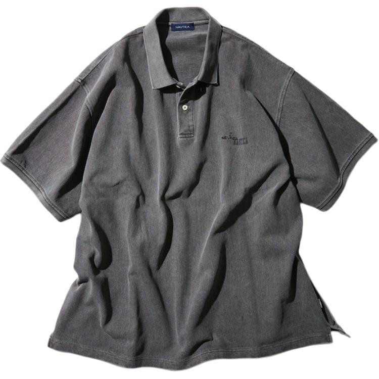 

Футболка-поло SS25 мужская NAUTICA JAPAN, charcoal серый