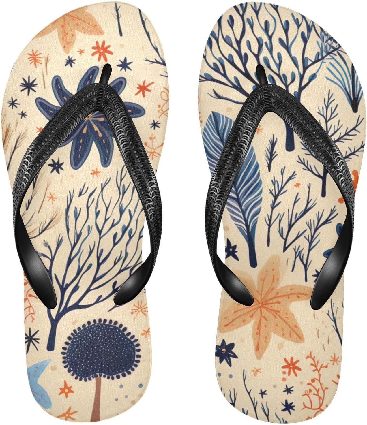 

Женские и мужские летние пляжные шлепанцы Starfish с цветком, повседневные сандалии для душа Kfbe