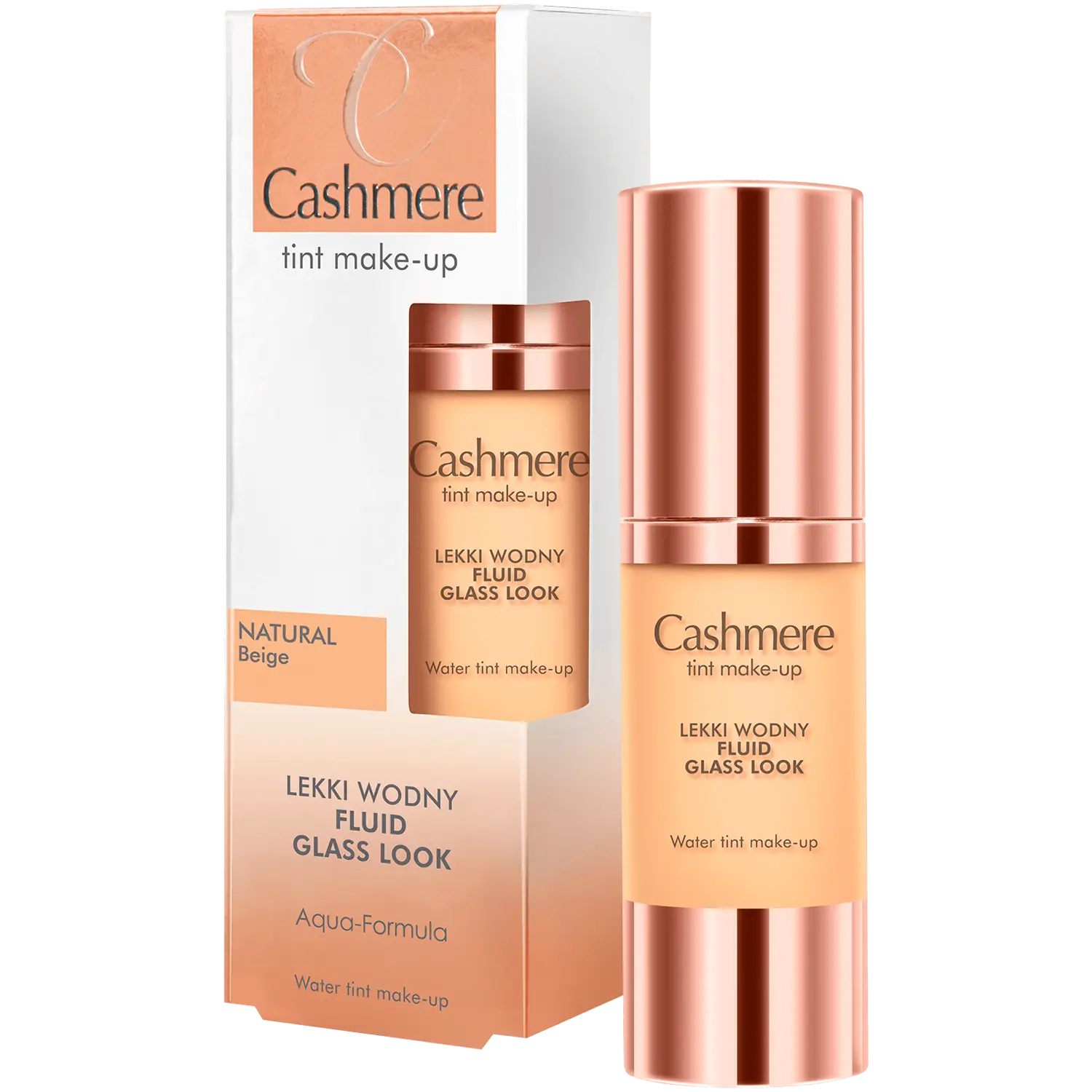 

Флюид для лица светлый водный натуральный бежевый Cashmere Tint Make-Up, 30 мл