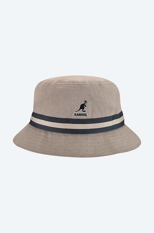 

Шляпа Lahinch из хлопка в полоску с канголом Kangol, темно-синий