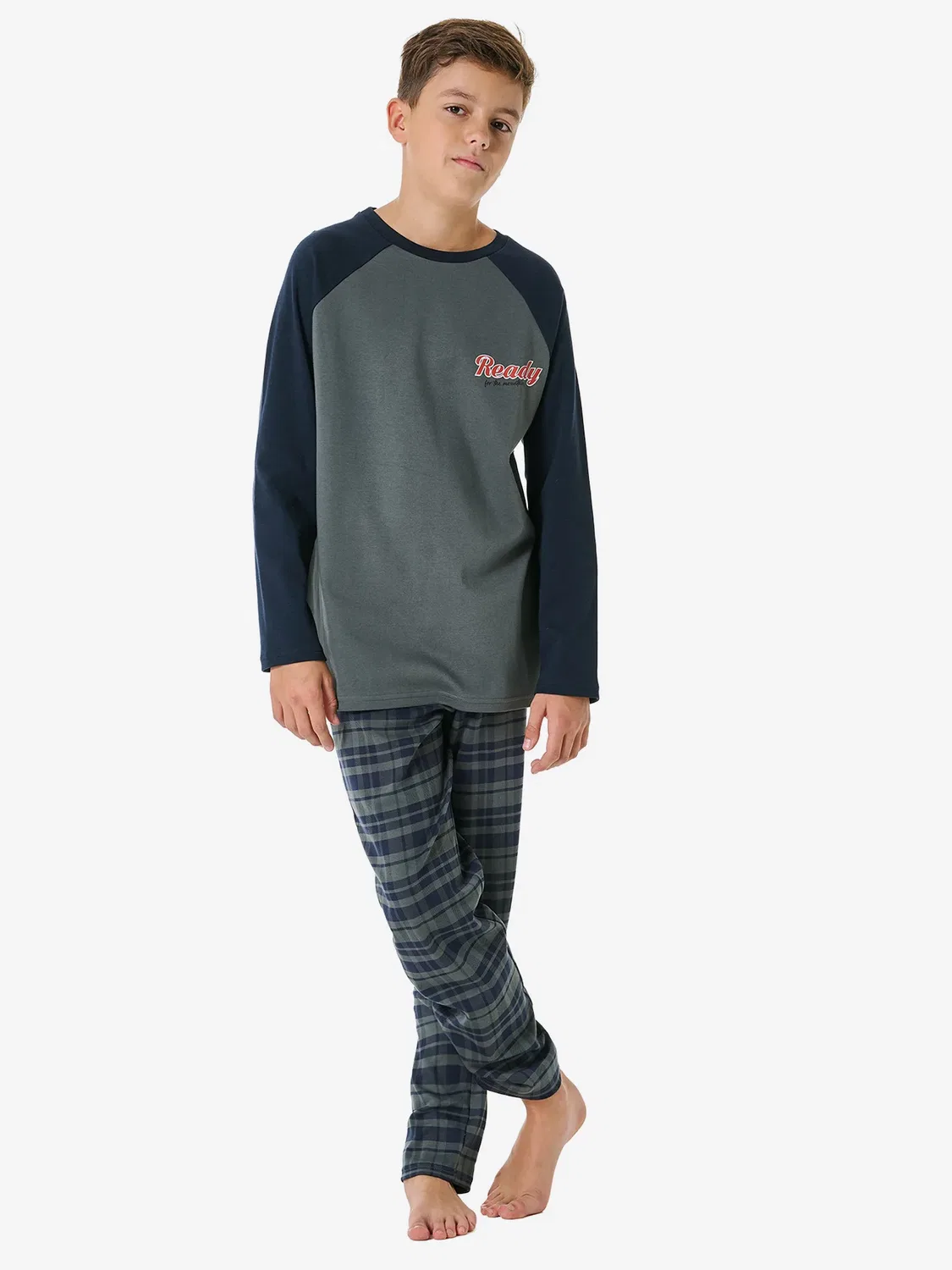 Пижама из серии Teens Nightwear, Schiesser, темно-зеленый — фото 2