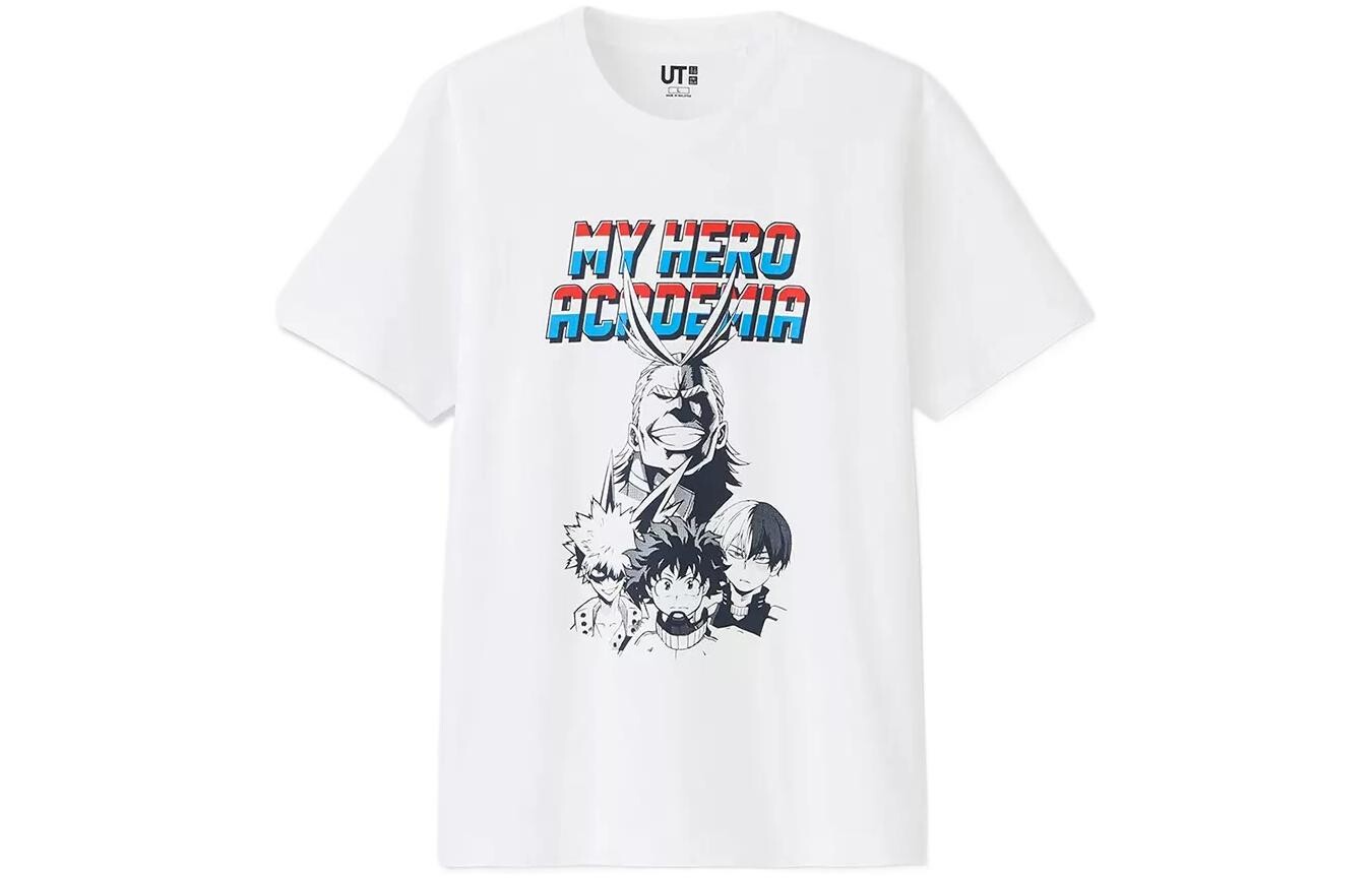 

Футболка унисекс белая Uniqlo, белый