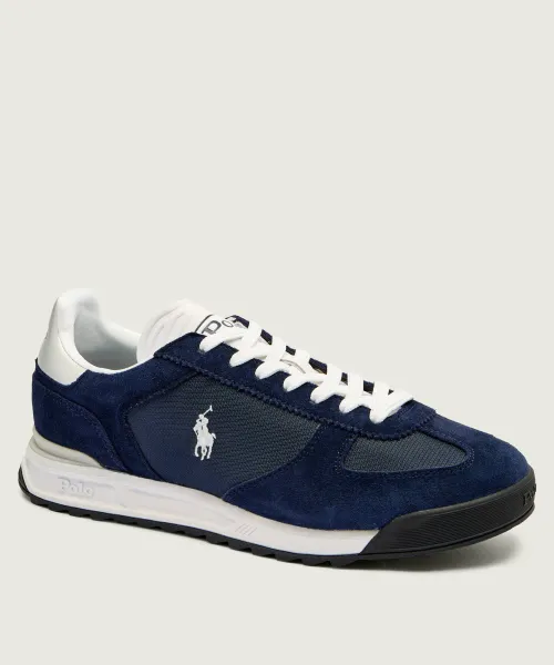 

Кроссовки из кожи Varick Polo Ralph Lauren, синий