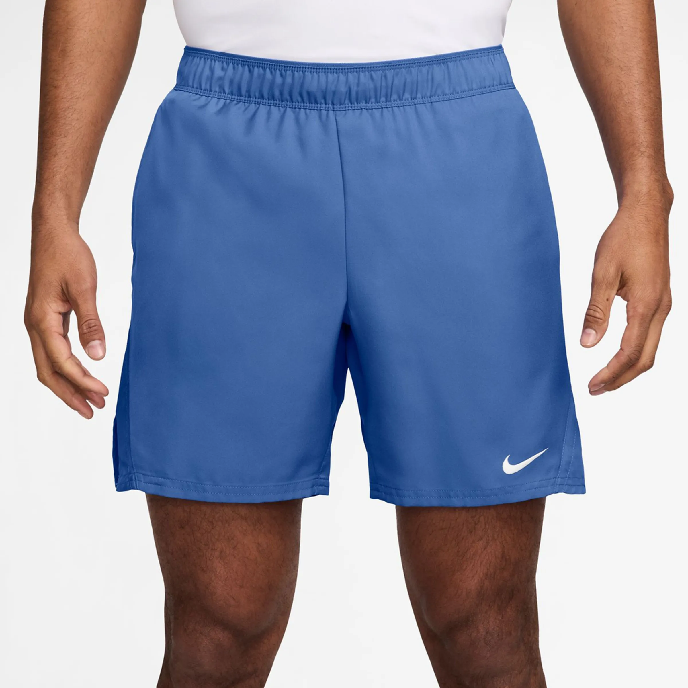 

Мужские шорты для тенниса Dri-FIT Victory Nike, синий/белый