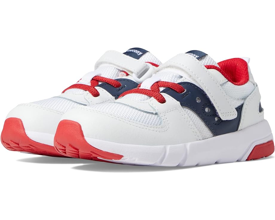 

Кроссовки Saucony Originals Jazz Lite 2.0, цвет White/Navy/Red