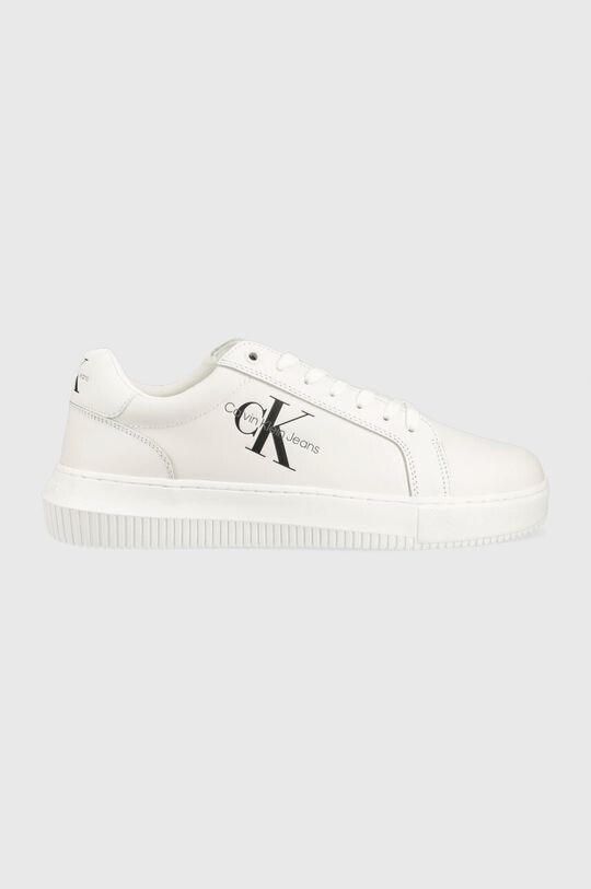 

Кожаные кроссовки YM0YM00681 CHUNKY CUPSOLE MONOLOGUE Calvin Klein Jeans, белый
