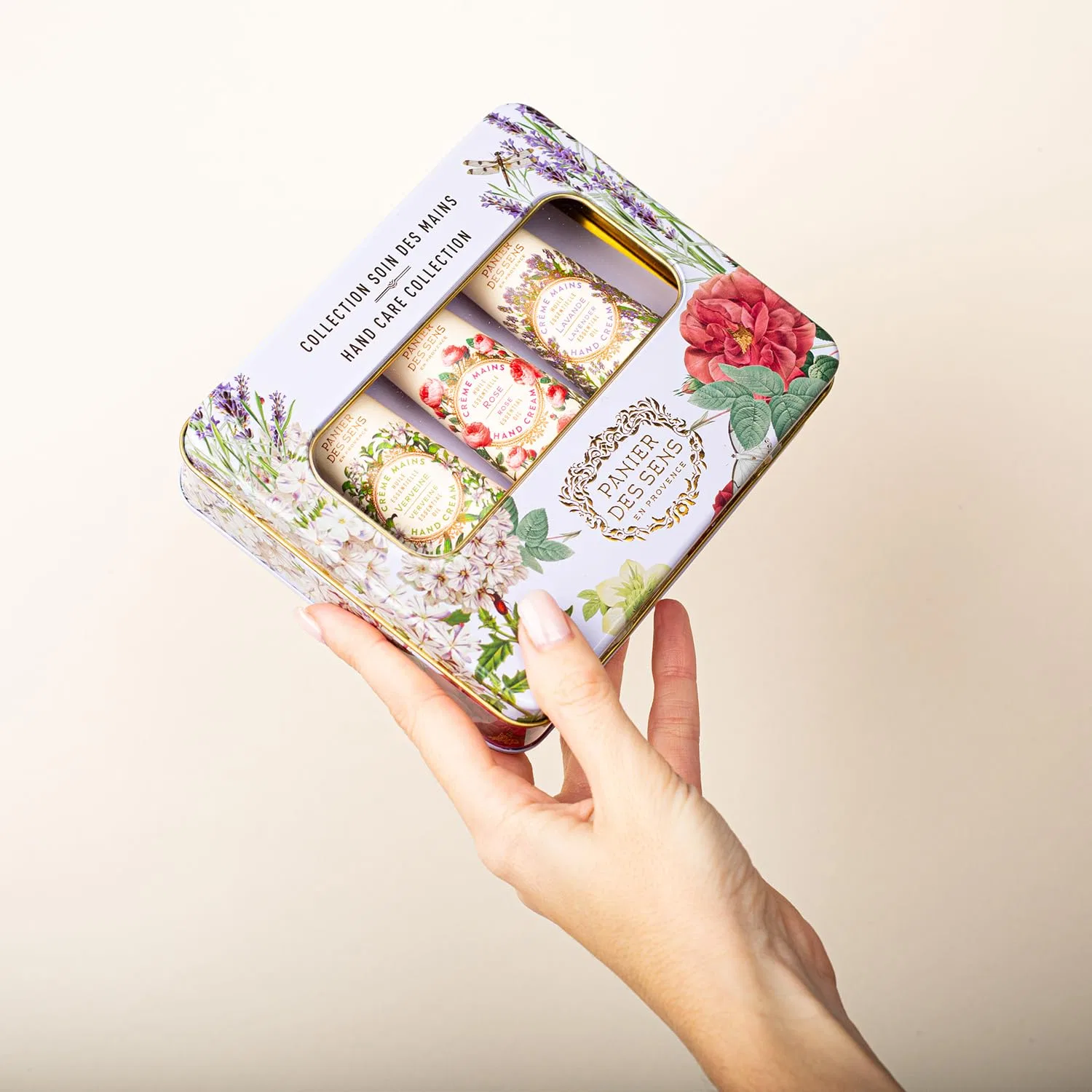 Набор натуральных кремов для рук Panier des Sens, 3 x 30 мл Panier Des Sens, Purple — фото 2
