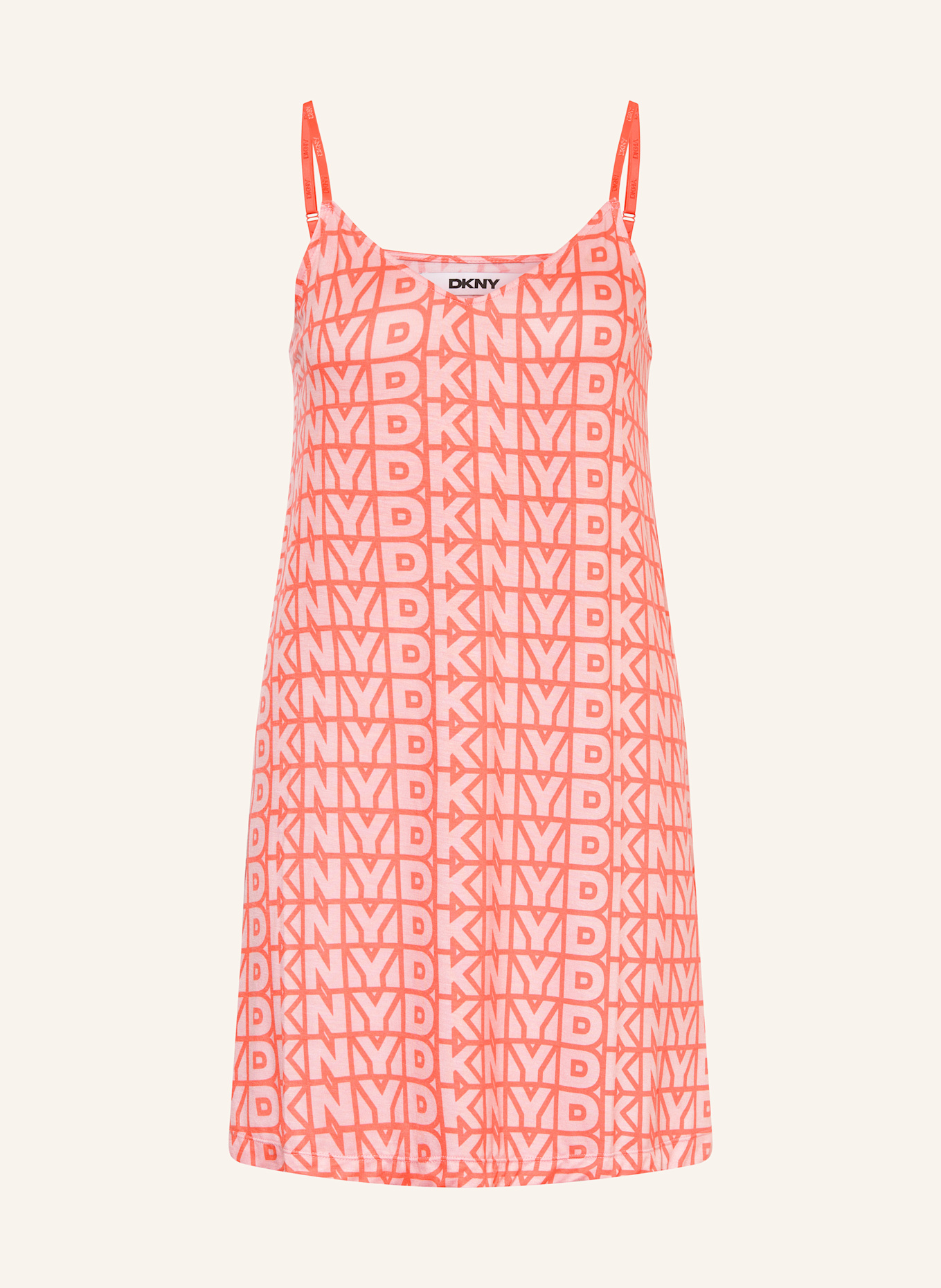 

Ночная рубашка вписывается в атмосферу Dkny, мультиколор