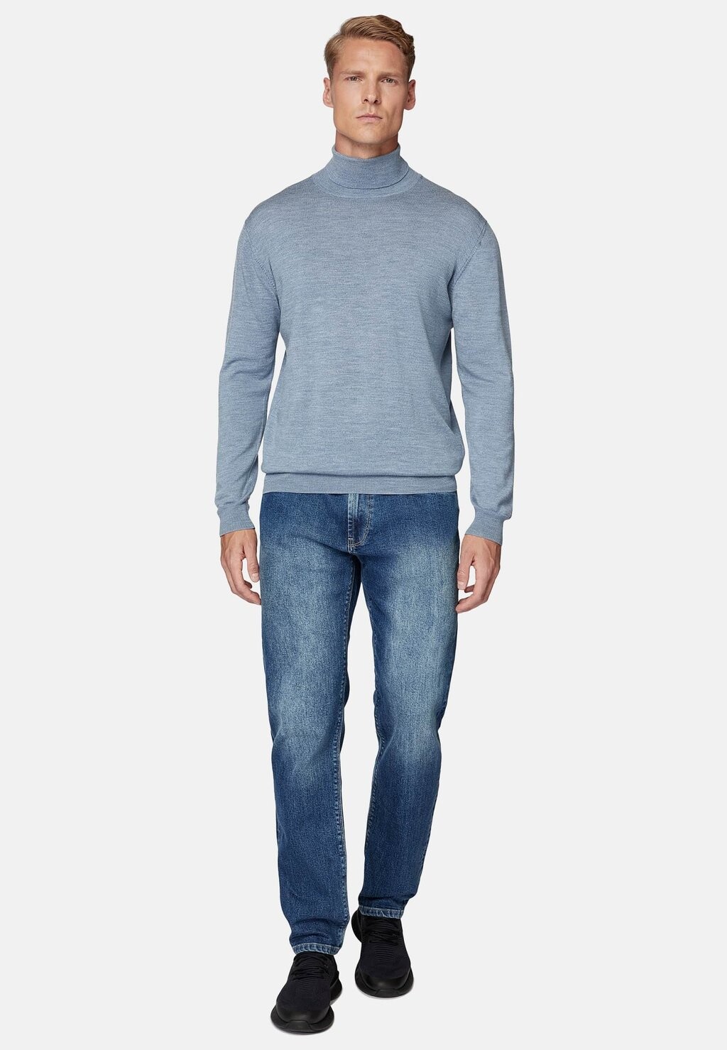 

Джинсы прямого кроя STRETCH Boggi Milano, светло-голубой