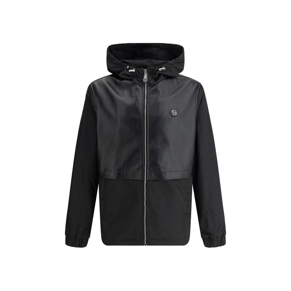 

Мужская куртка с капюшоном Philipp Plein, черный