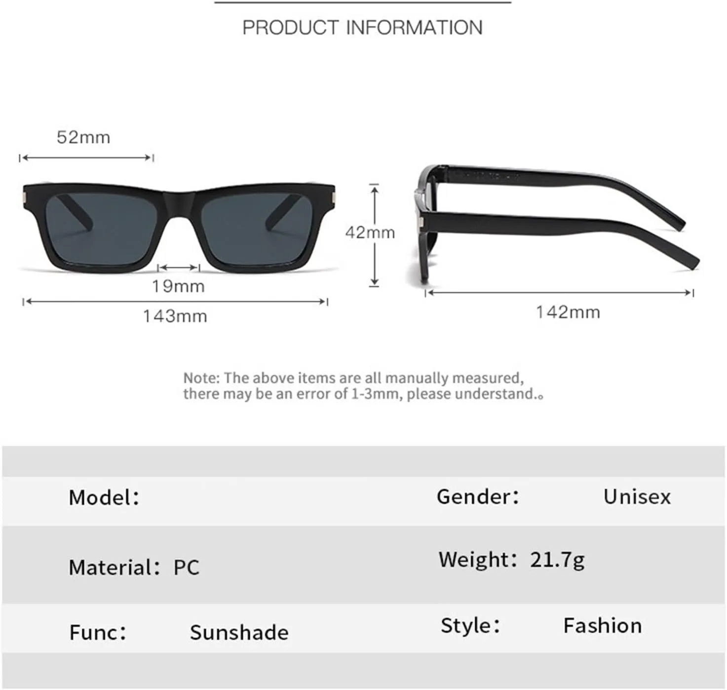 

Мужские солнцезащитные очки в тонкой оправе, для активного отдыха на природе, для вождения, женские солнцезащитные очки для поездок на работу Generic, Brown