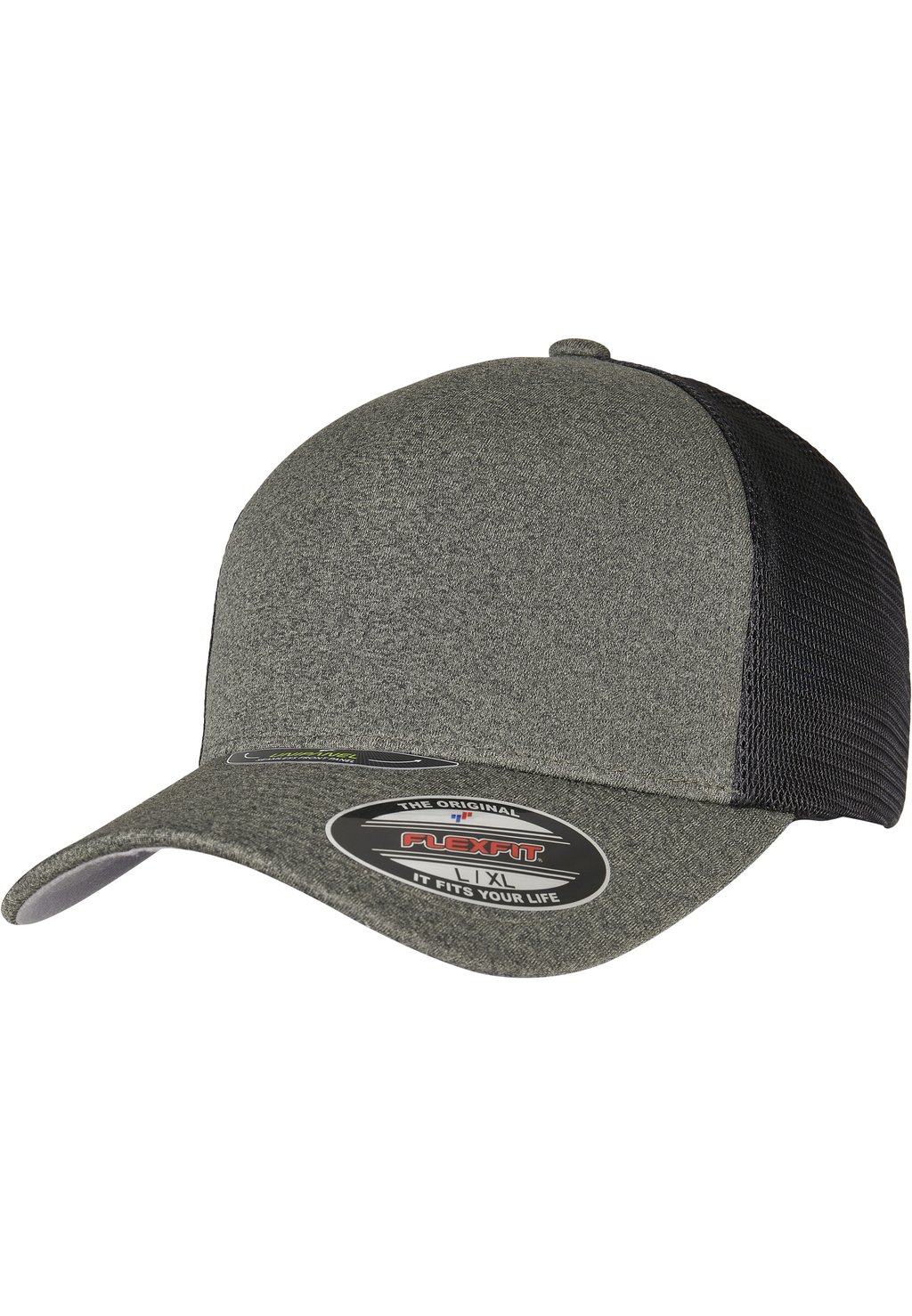 

Бейсболка TRUCKER UNIPANEL™ Flexfit, цвет olive/black