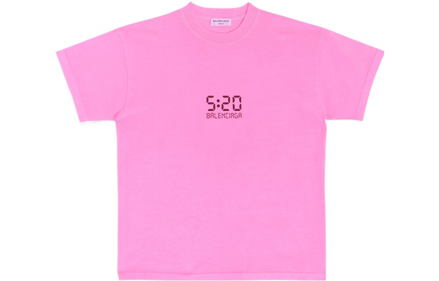 

Футболка женская Balenciaga 5:20, розовый
