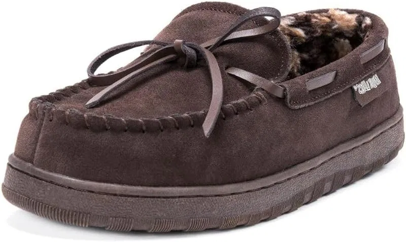 Тапочки мужские MUK LUKS, шоколадные