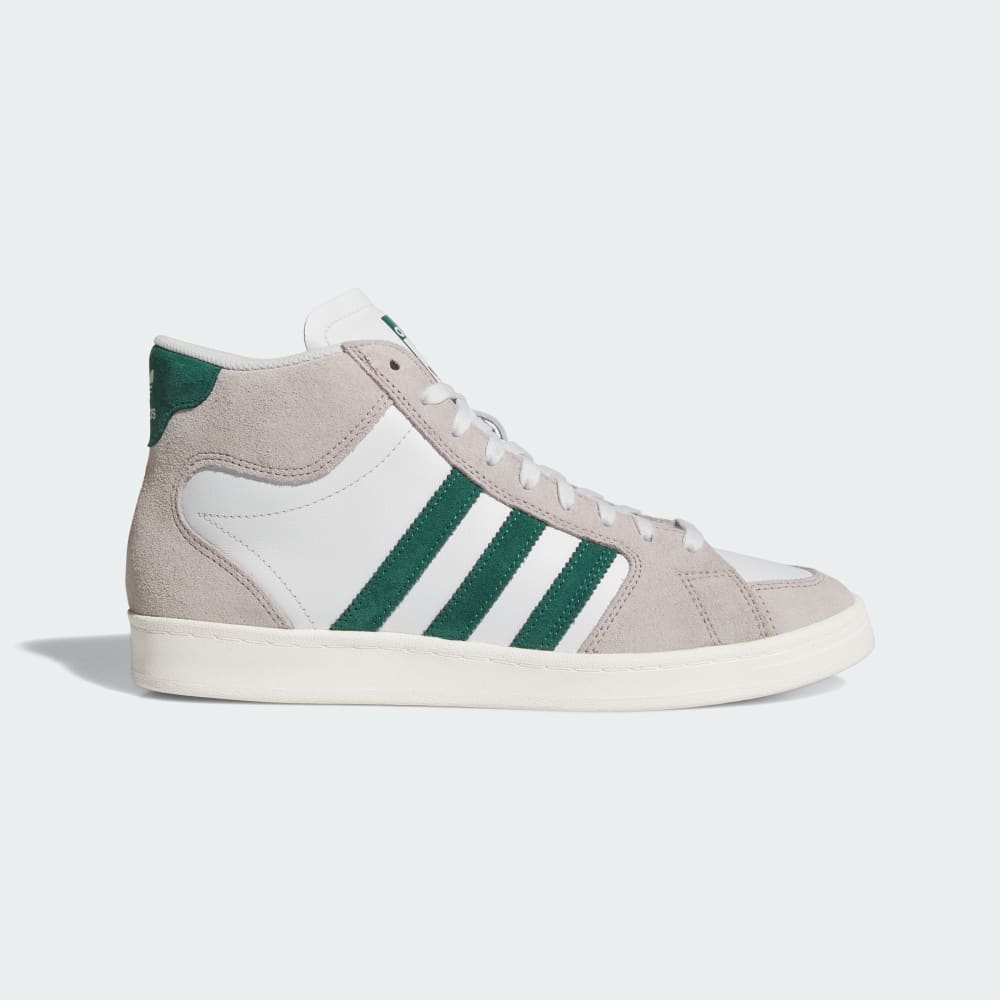 

Высокие кроссовки Adidas Superskate Shoes, цвет Clear Granite/Collegiate Green/Crystal White