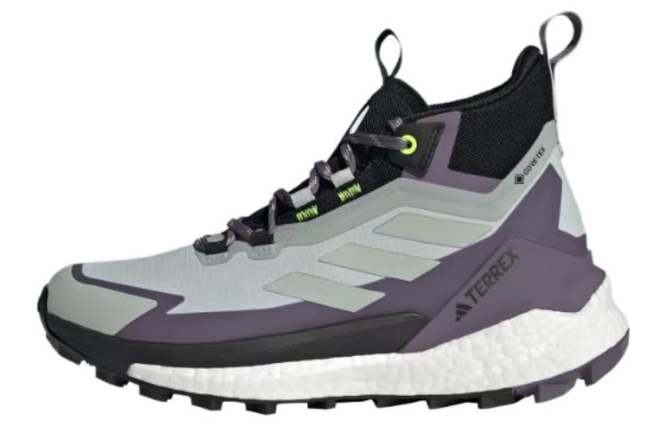 

Terrex Free Hiker Gore-Tex 2.0 Wonder Silver Lucid Lemon женские Adidas