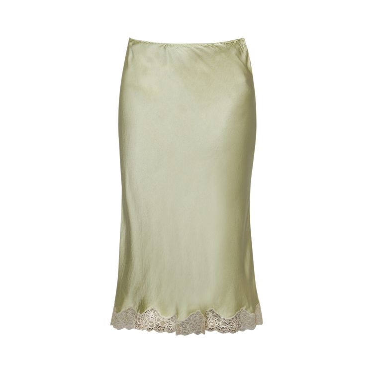

Юбка The Row Irene Skirt 'Pale Grass', зеленый