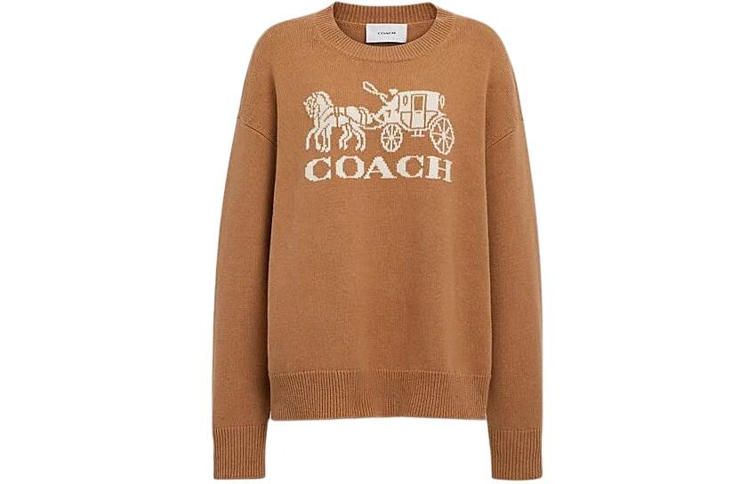 

COACH Женский свитер, цвет Camel