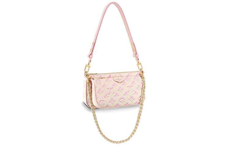 

LOUIS VUITTON Сумка кросс-боди многосекционная светло-розовая