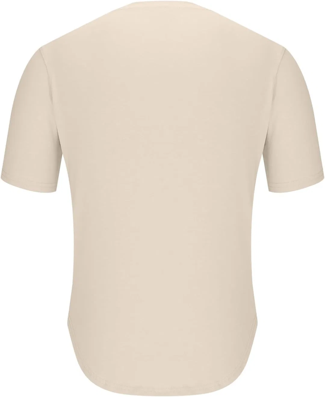 Мужская футболка с коротким рукавом, Slim Fit, дышащая, быстросохнущая, Khaki — фото 3