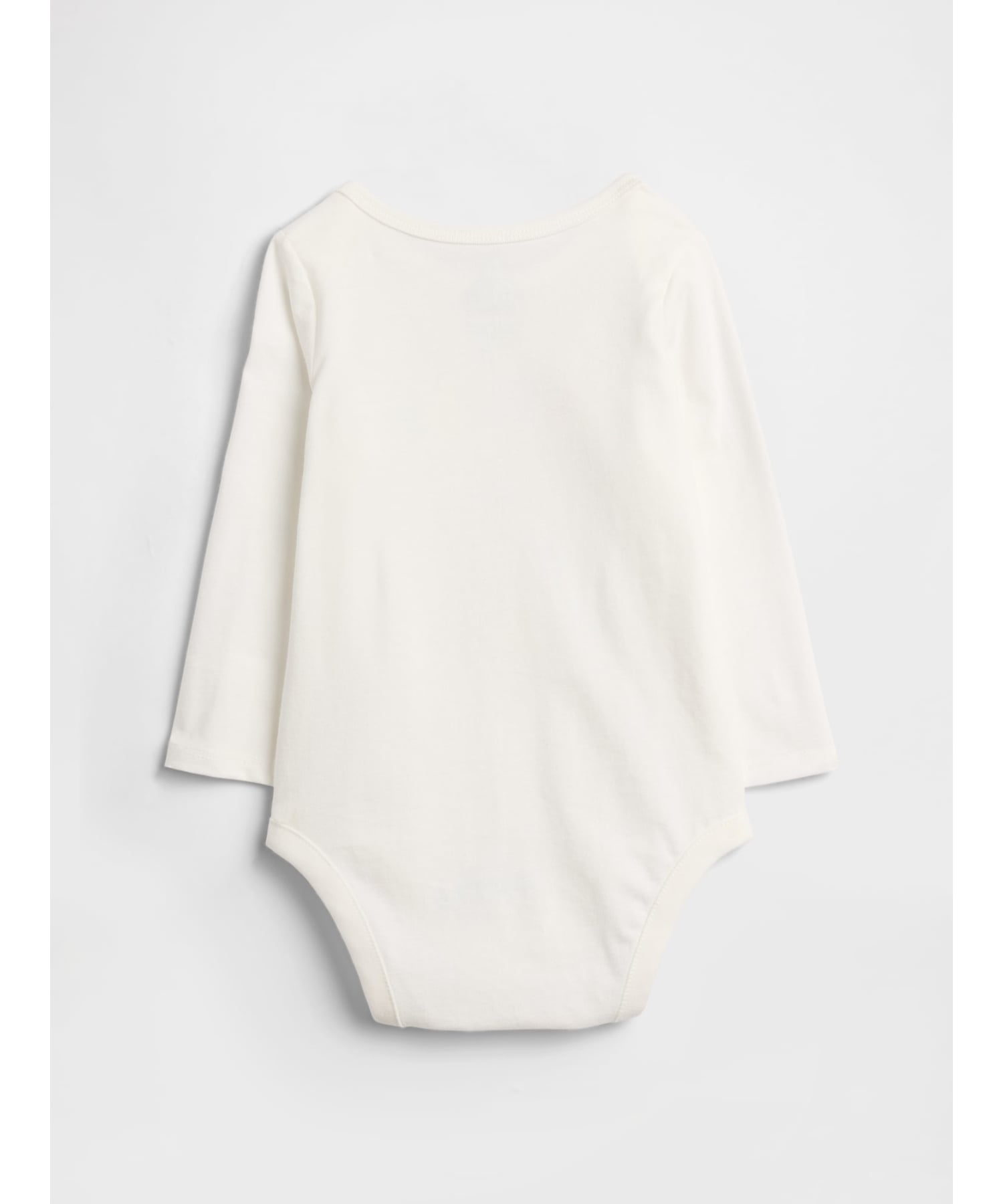 Детский боди с графическим принтом Gap, NEW_OFF_WHITE — фото 2