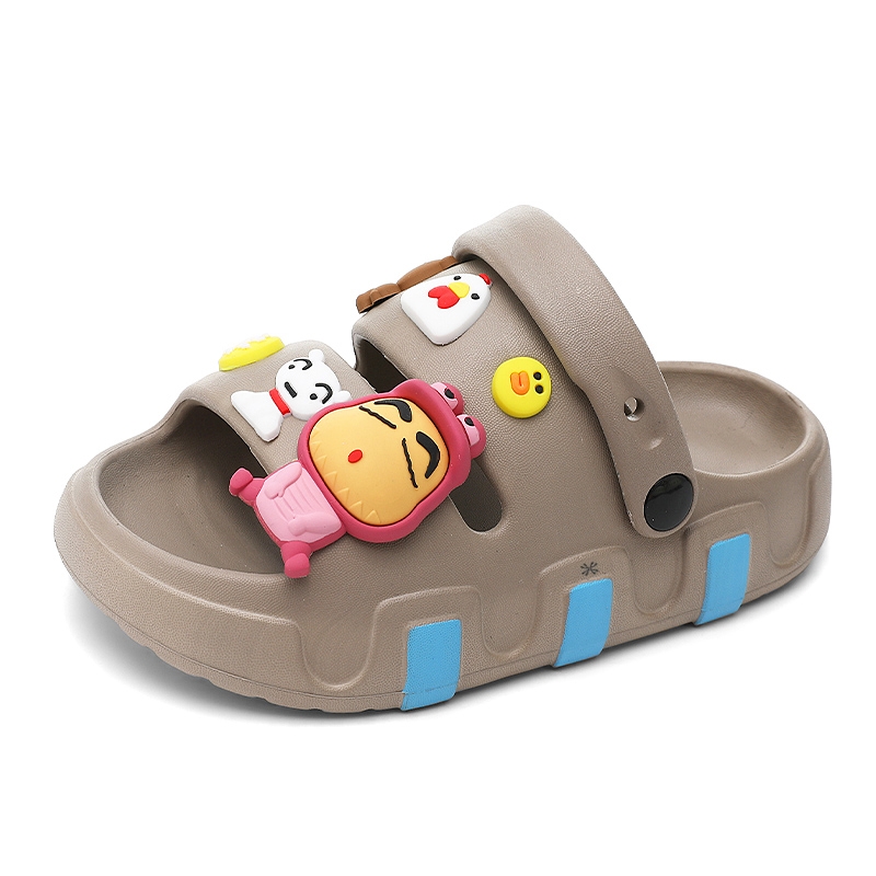 

Детские сандалии с противоскользящей амортизацией YUZHAOLIN, серый