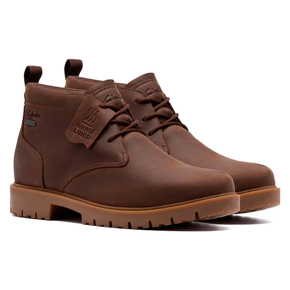 Ботинки Clarks Berhill Mid Goretex Clarks shoes, коричневый — фото 2