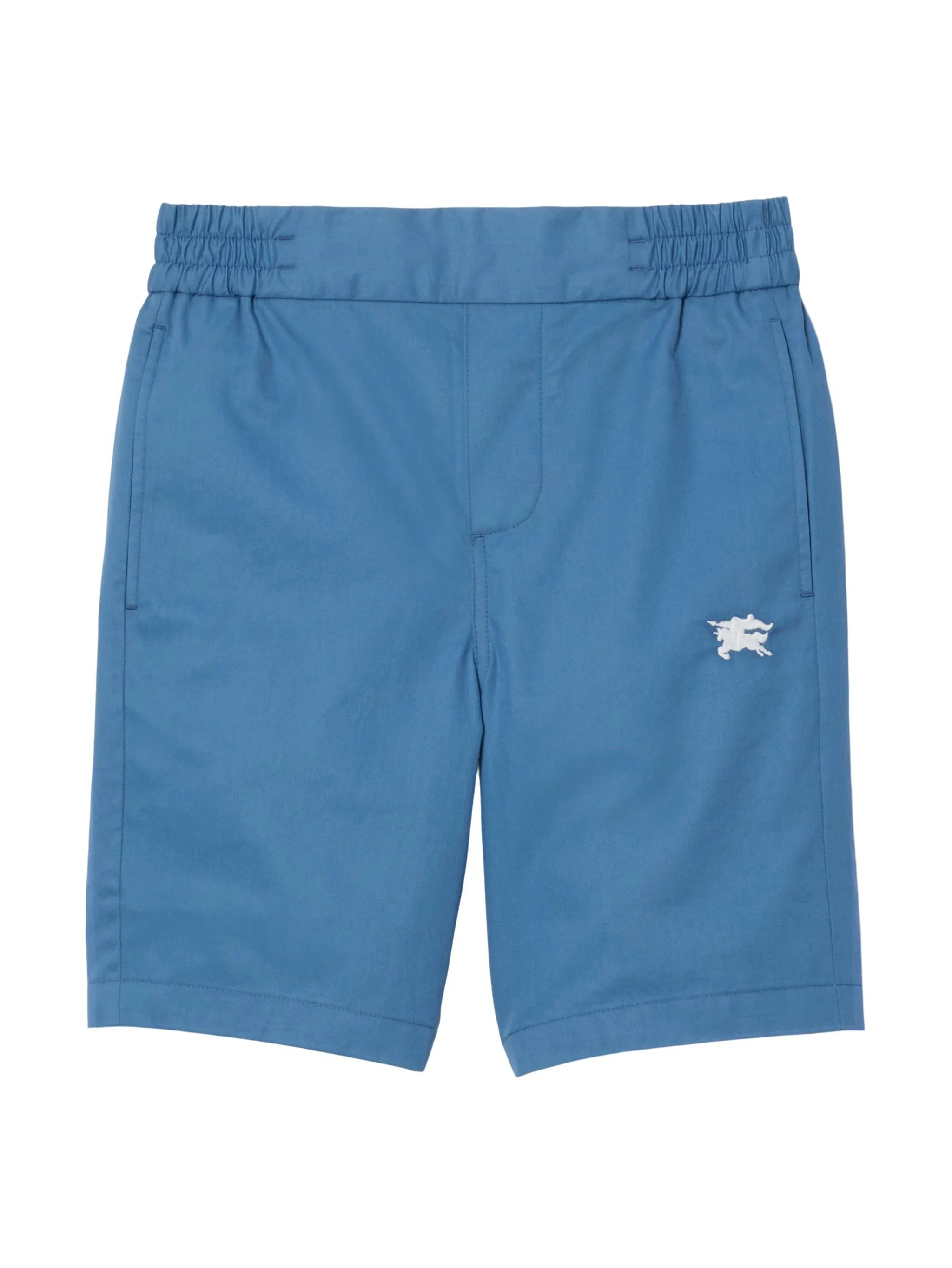 

Шорты с вышивкой Burberry Kids, синий