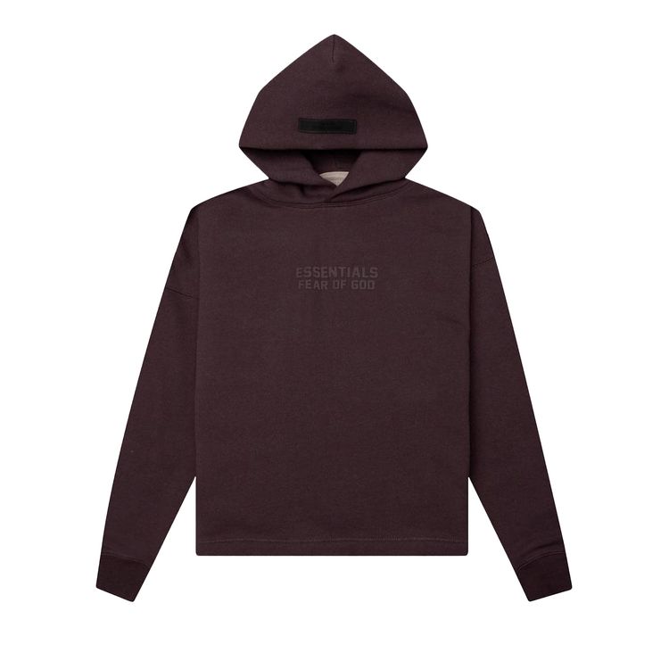 

Худи Fear of God Essentials Kids Relax Hoodie 'Plum', фиолетовый