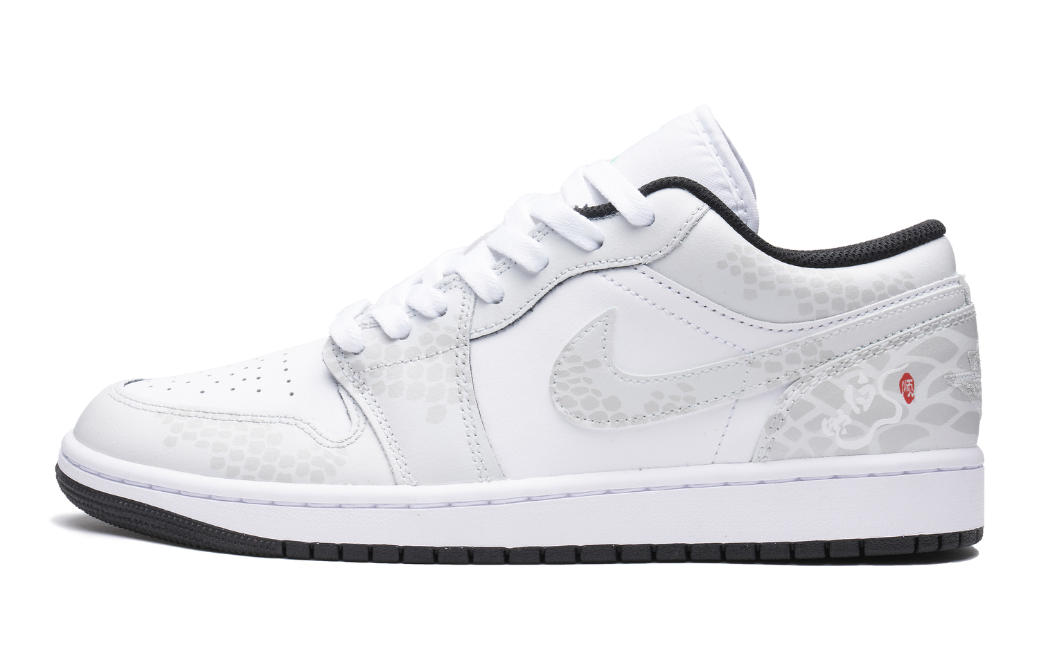 

Air 1 Low-Top детские скейтбординг кроссовки gray для подростков Jordan, серый