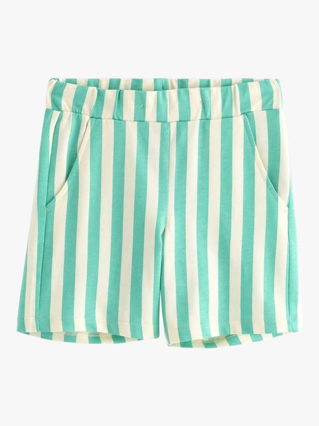 

Детские хлопковые шорты в полоску Lindex, White