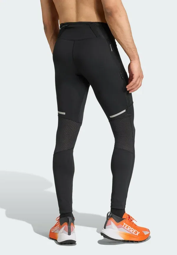 Трикотажные беговые леггинсы Xperior Adidas Terrex, черный — фото 2