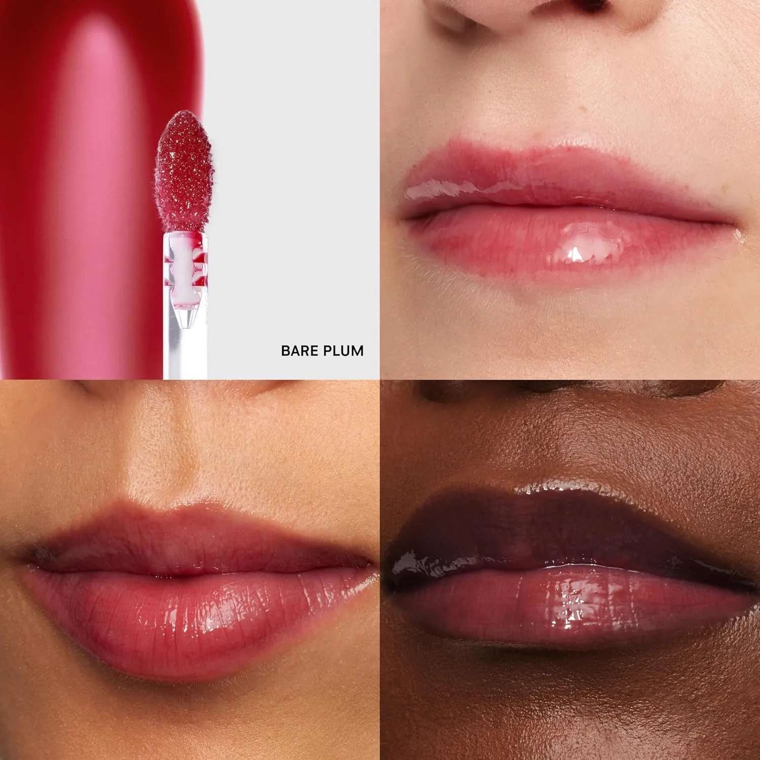 Сыворотка для губ Bobbi Brown Extra Plump | Увлажняющая, питательная сыворотка для увеличения объема губ | С растительными маслами и гиалуроновой кислотой, 0,2 жидких унции, 08 Bare Plum (Red chocolate brown) — фото 2