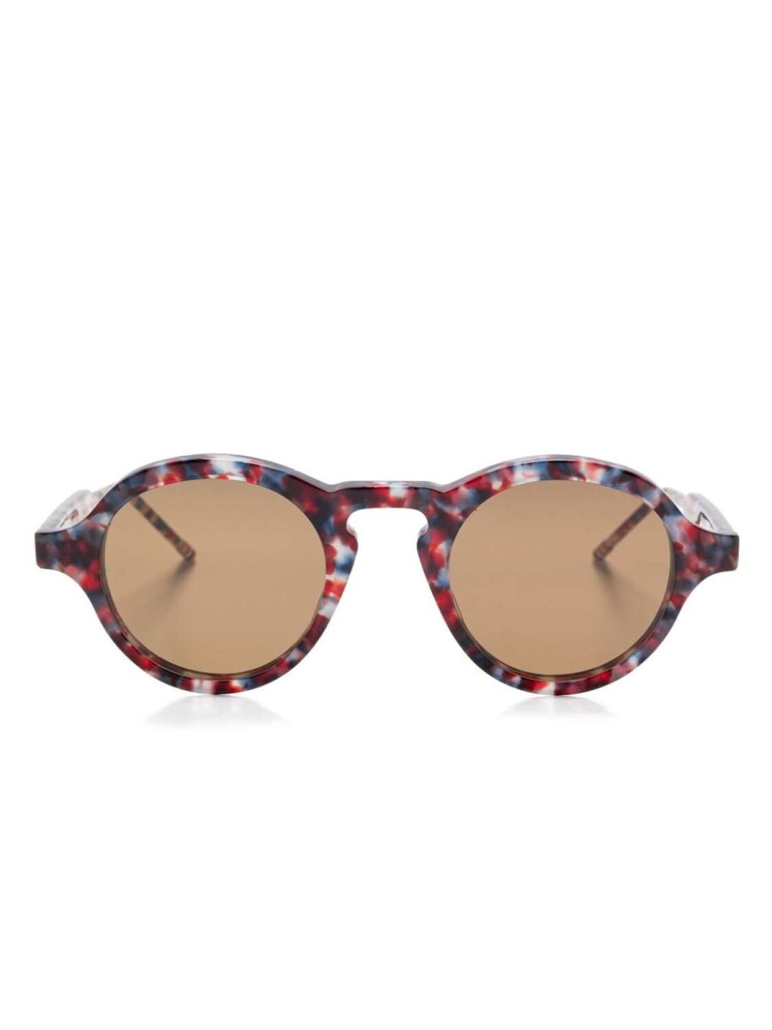 

Thom Browne Eyewear солнцезащитные очки в круглой оправе, синий