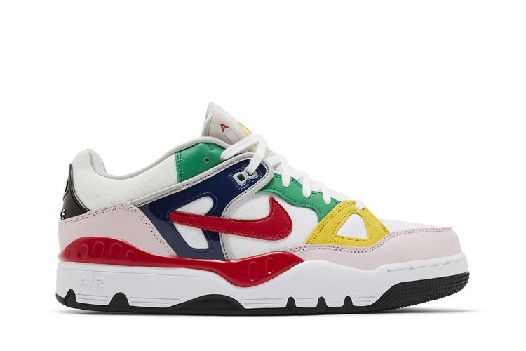 

Кроссовки Nigo x Air Force 3 Low SP 'White Multi-Color', белый
