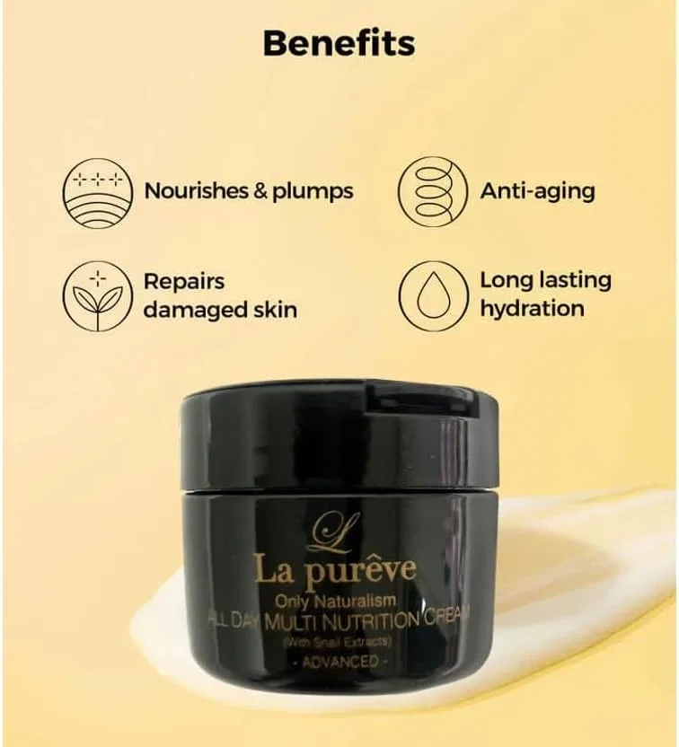 Крем для лица 3W Clinic — Дневной с улиточным муцином All Day Multi Nutrition Snail Cream, x, 100 мл — фото 4