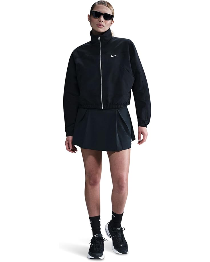 

Куртка Nike Sportswear Everything Wovens Oversized Repel Uv Protection Jacket, черный/белый