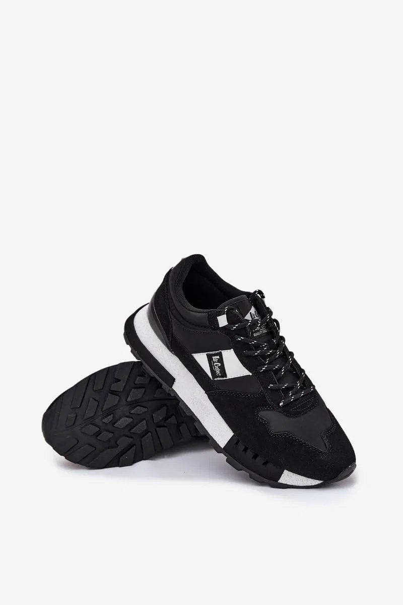 Мужские кроссовки Lee Cooper LCJ-25-03-3378M, черные — фото 4