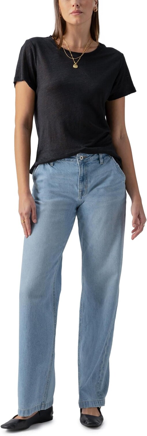 

Футболка Sanctuary Linen Perfect Tee, черный