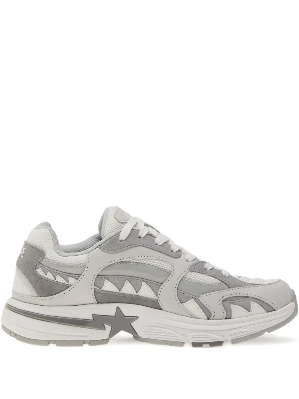 

Низкие кроссовки BATHING APE Shark STA #1 A Bathing Ape, серый