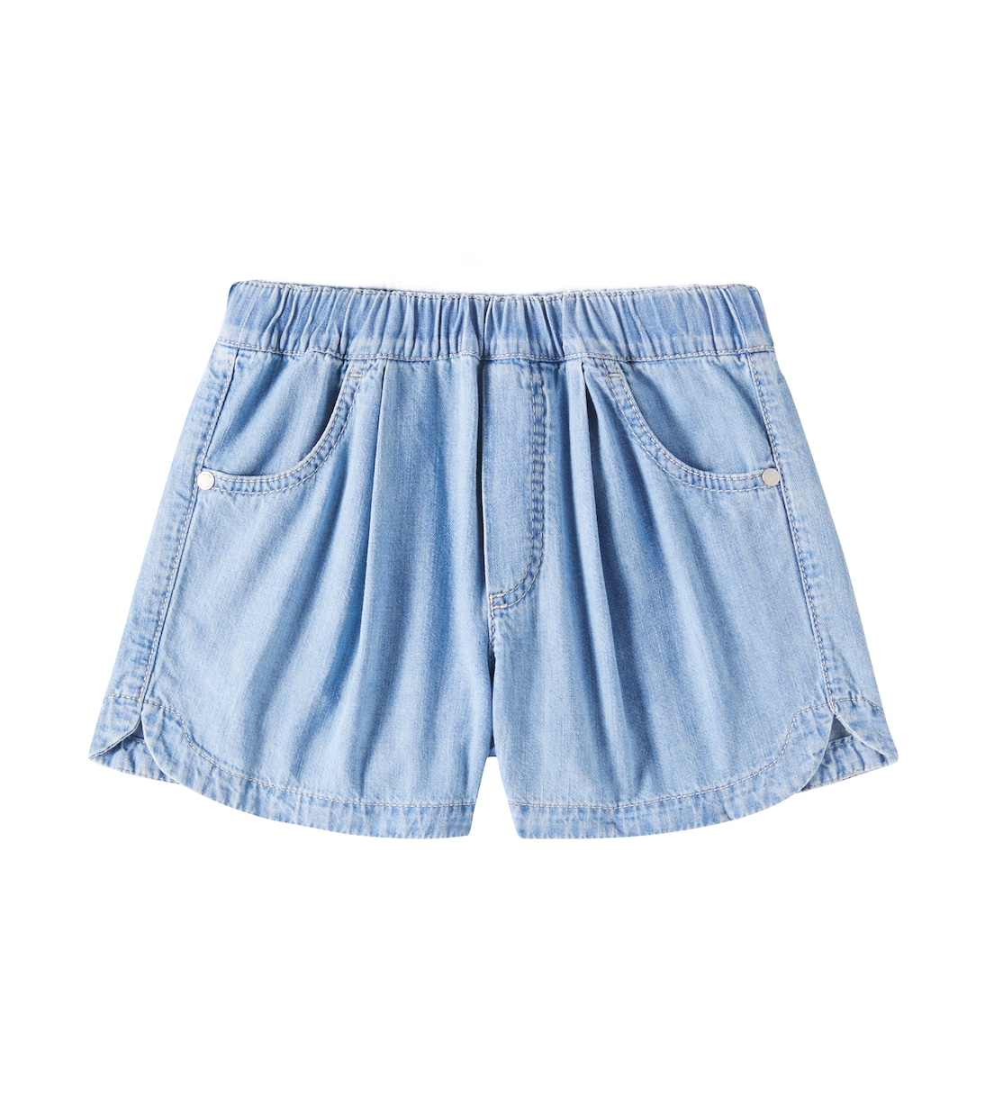 

Джинсовые шорты Monili Brunello Cucinelli Kids, Blu Medio