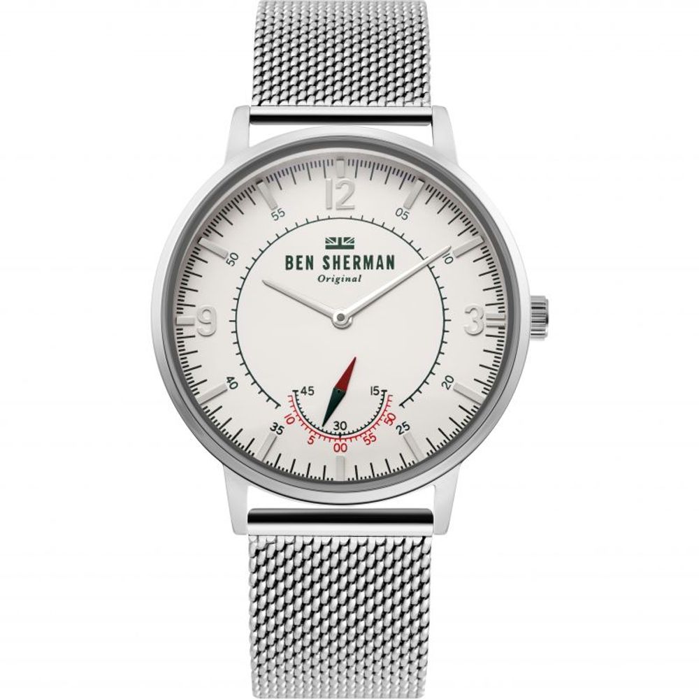 

Часы из серебристой стали Ben Sherman